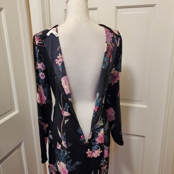 NWT Leith Floral Print A-Line Mini Dress Size Small Retail $49.00 - Picture 8 of 13